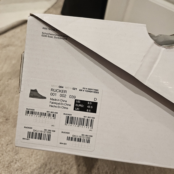 Aldo men shoes . New with box.  Size 9.5 usa fit 10 . $200 - Picture 7 of 7